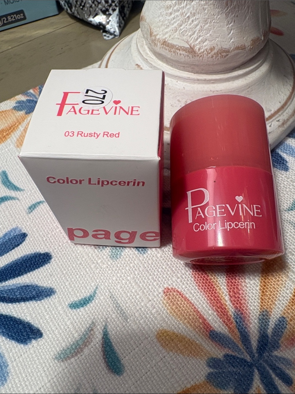 Color Lipcerin Lip Balm - Rusty Red